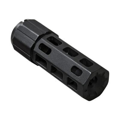 VISM AK 47/74 Muzzle Brake w/ Adapter ( Not For Airsoft Use )