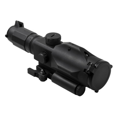 VISM SRT 3-9X40 GEN 3 Rubber Compact Scope w/ Green Laser ( Mildot )