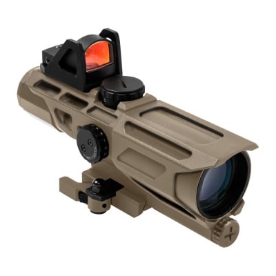 VISM Ultimate Sighting System Gen 3 w/ Red Micro Dot ( P4 Reticle / Tan )