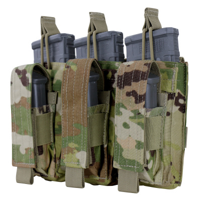 Condor Outdoor Triple Kangaroo Mag Pouch ( Scorpion OCP )