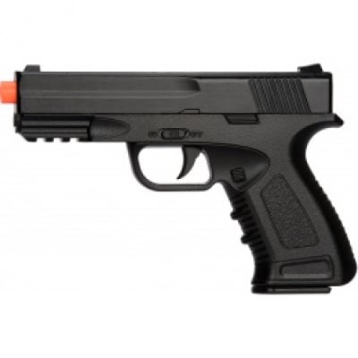 UK Arms Spring Compact Metal Airsoft Training Pistol ( Black )