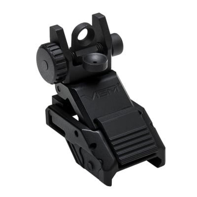 VISM Pro Series AR Flip Up Rear Sight