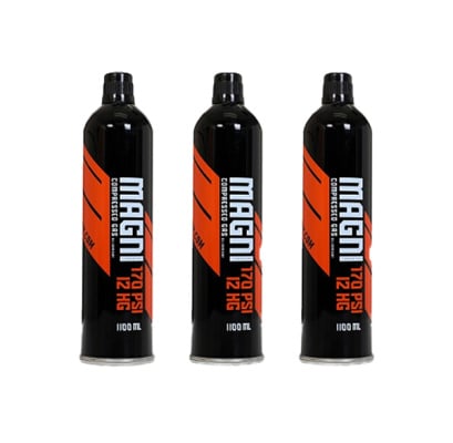 Magni Industries 1100ml Green Gas w/Oil 3 Pack