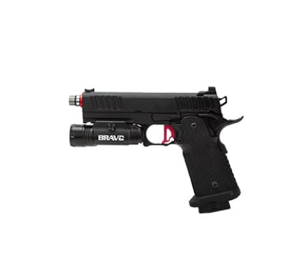 AIRSOFTGI CUSTOM HURRICANE 4.3 HI-CAPA GBB AIRSOFT PISTOL (RED)