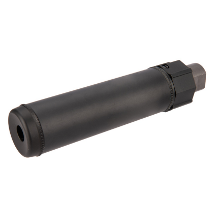 5KU SOCOM556RC 6" QD Airsoft Mock Suppressor w/ CCW Flash Hider ( Black / Type A )