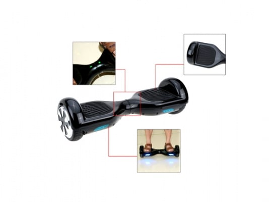 Smart Balance Wheel Self Balancing Hover Board Scooter ( Black )