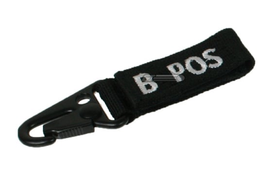 Condor Outdoor B Positive Blood Type Key Chain ( Black )