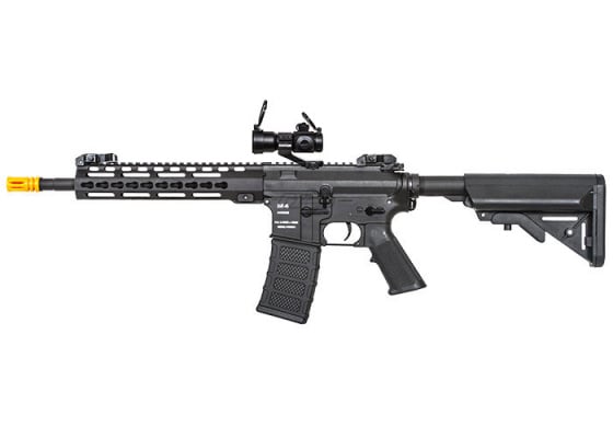 Classic Army Skirmish KM10 M4 Carbine AEG Airsoft Rifle Red Dot Combo ( Black )