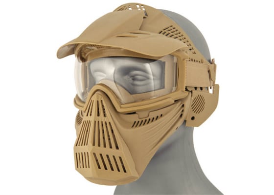 CYMA Full Face Mask w/ Visor ( Option )