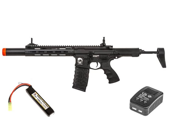 G&G Combat Machine PDW15 CQB M4 Carbine Full Metal AEG Airsoft Rifle ( Option )