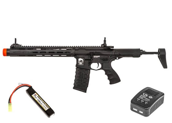 G&G Combat Machine PDW15 AR M4 Carbine Full Metal AEG Airsoft Rifle ( Option )