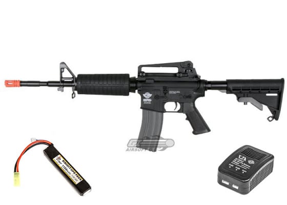 G&G Combat Machine M16 Carbine AEG Airsoft Rifle ( Option )