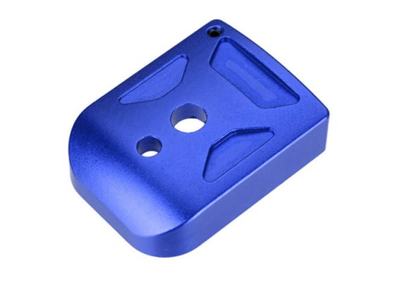 5KU Aluminum Hi-Capa Magazine Base Cover Type 1 ( Blue )