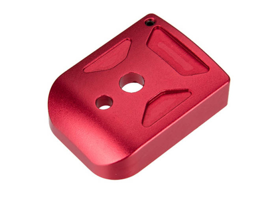 5KU Aluminum Hi-Capa Magazine Base Cover Type 1 ( Red )