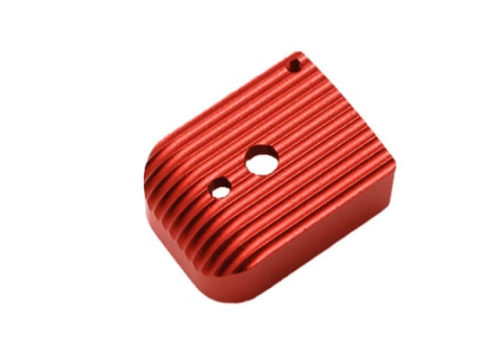 5KU Base Cover For 5.1 Hi-Capa Magazines Type 5 ( Red )