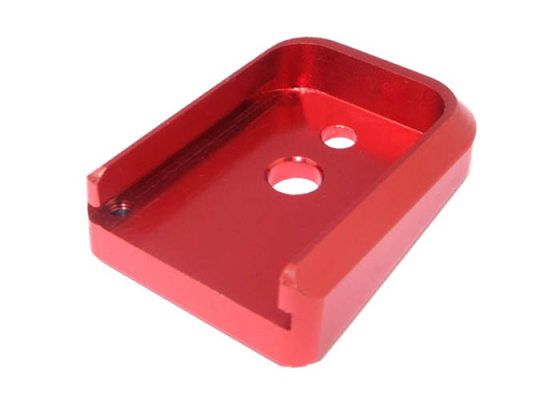 5KU Base Cover For 5.1 Hi-Capa Magazines Type 6 ( Red )