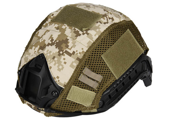 WoSporT 1000D Nylon Polyester Bump Helmet Cover ( Desert Digital )