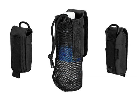 WoSporT Tactical II Folding Water Bottle Bag ( Black )