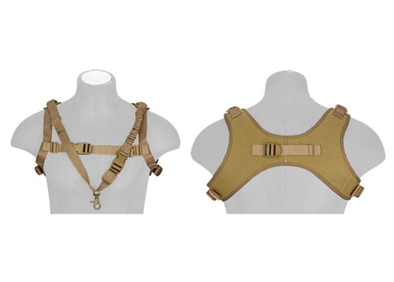 WoSporT Tactical One-Point Sling Vest ( Tan )
