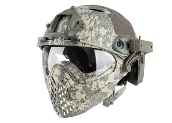 WoSporT Tactical Piloteer Bump Adapter Helmet Mask ( Option )