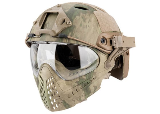 WoSporT Tactical Piloteer Bump Adapter Helmet Mask ( Option )