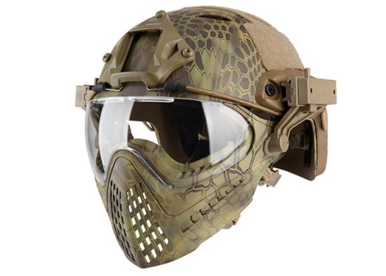 WoSporT Tactical Piloteer Bump Adapter Helmet Mask ( Option )