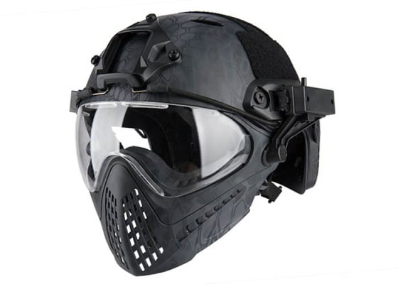 WoSporT Tactical Piloteer Bump Adapter Helmet Mask ( Option )