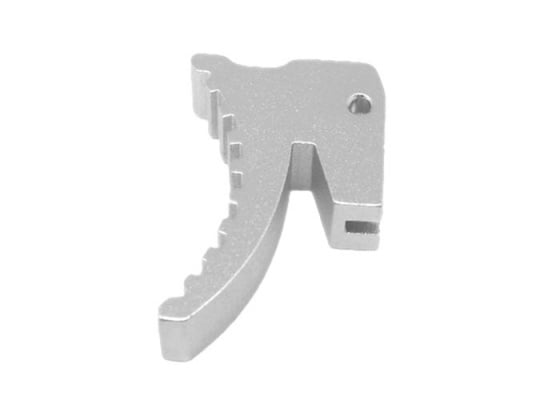 Atlas Custom Works Aluminum Trigger For Hi-Capa GBB ( Silver / Type 4 )