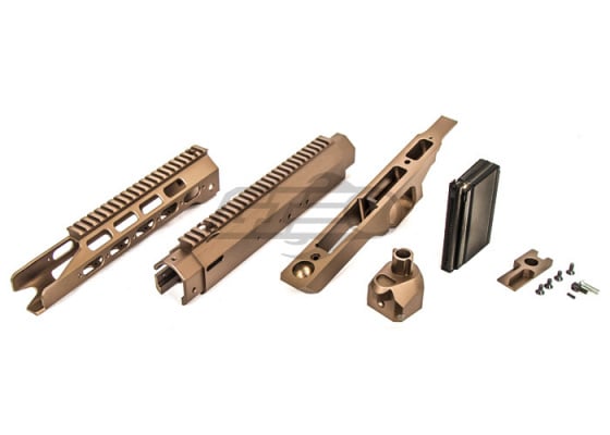 Action Army AAC-21 CNC Conversion Kit for KJW/Tanaka M700 Airsoft Sniper Rifle ( Flat Dark Earth )