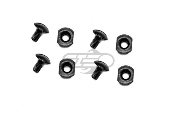 Lancer Tactical Helmet Screw Set ( Black )