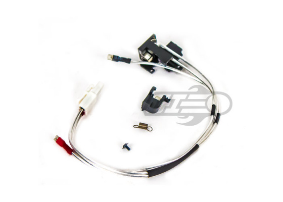 Modify Low Resistance AEG Switch & Wire Assembly for M4 / M16 ( Front / Tamiya Plug )