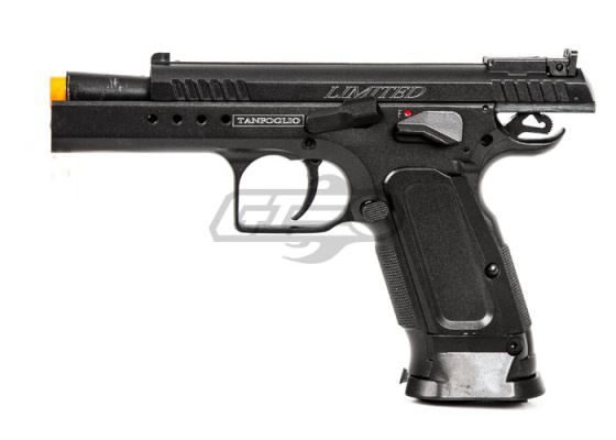 Tanfoglio Limited Custom Blowback CO2 Airsoft Pistol ( Black )