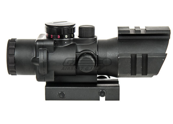 AIM Sports 4x32 Tri-Illuminated Scope w/ Tri-Rail & Mount