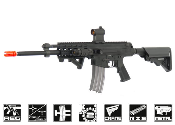 Robinson Armament Full Metal XCR-RDC Airsoft Rifle ( Black )