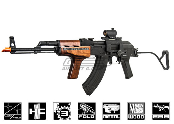 G&G GIMS AK AEG Airsoft Rifle ( Black / Wood )