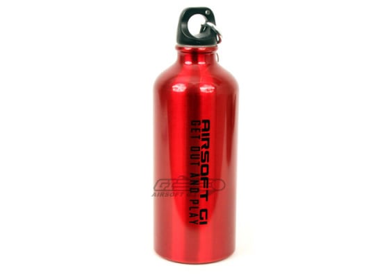 Airsoft GI "Good Luck" Water Bottle ( Red )