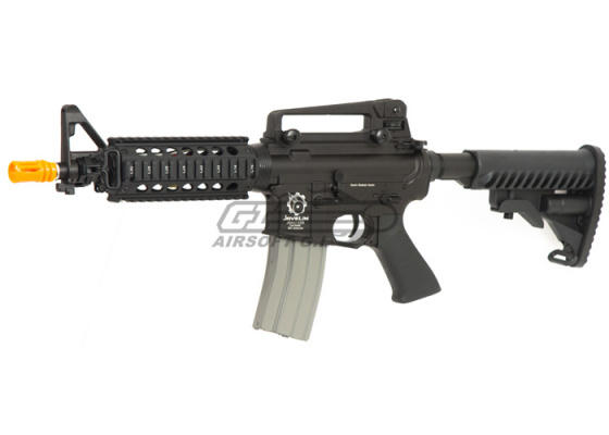 Javelin Airsoft Works Full Metal M4 CQB RIS Electric BlowBack AEG Airsoft Rifle ( Carry Handle )