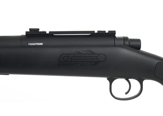 JG JG376B M70 Bolt Action Spring Sniper Airsoft Rifle ( Black )