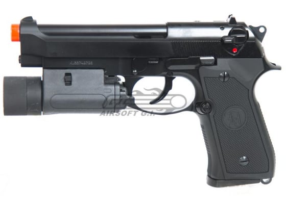 KJW M9A1 Tac-Master GBB Airsoft Pistol ( Black )