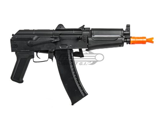 Lancer Tactical LT07B AKS74UN Carbine AEG Airsoft Rifle ( Black )