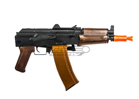 Lancer Tactical LT07W AKS74UN Carbine AEG Airsoft Rifle ( Imitation Wood )