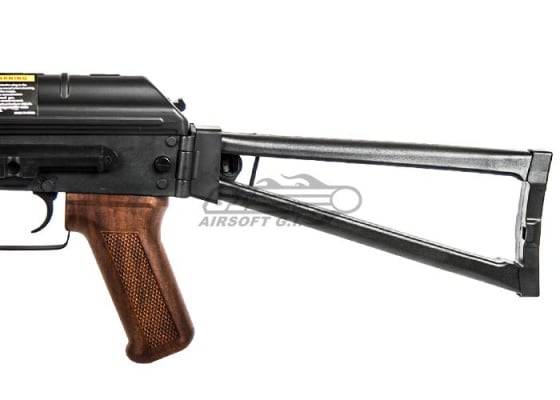 Lancer Tactical LT07W AKS74UN Carbine AEG Airsoft Rifle ( Imitation Wood )