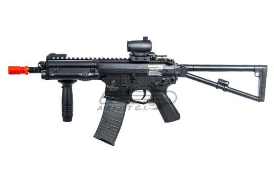 Knight's Armament PDW Sport AEG Carbine Airsoft Rifle by Lancer Tactical ( Black )