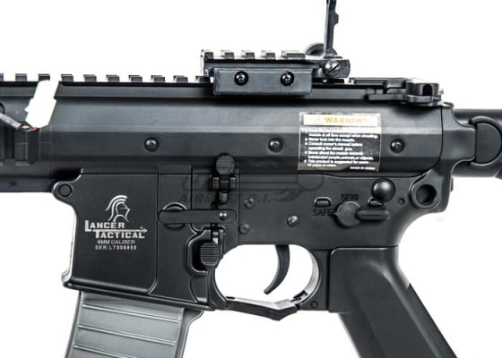 Knight's Armament PDW Sport AEG Carbine Airsoft Rifle by Lancer Tactical ( Black )