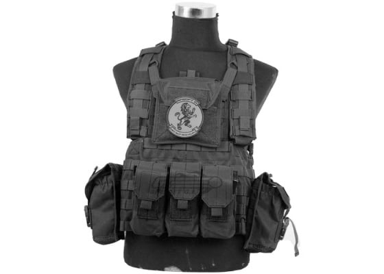 Lancer Tactical Modular Chest Rig ( Black )