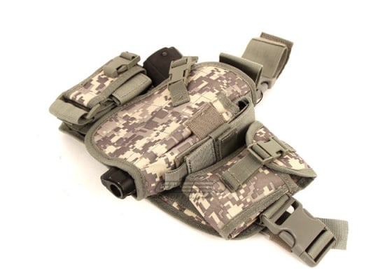 Lancer Tactical Drop Leg Holster MOLLE ( ACU )