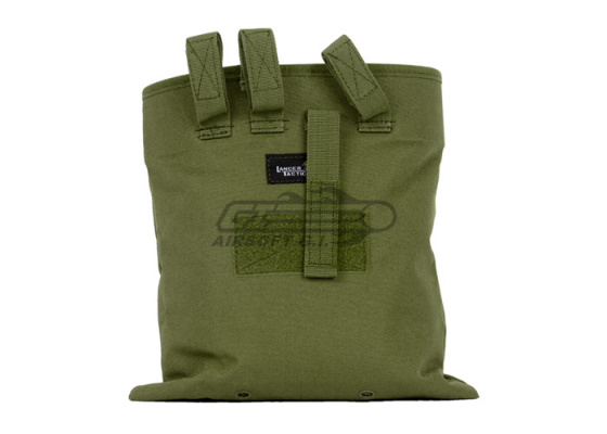 Lancer Tactical Foldable Dump Pouch MOLLE ( OD Green )