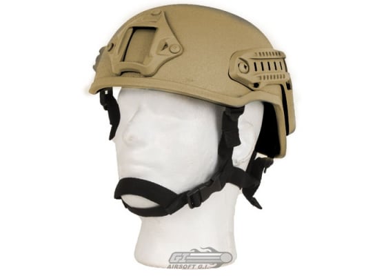 Lancer Tactical MICH 2001 NVG Helmet ( Tan )