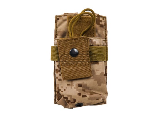 Pantac USA 1000D Cordura Molle Universal Radio Pouch ( Desert Digital )