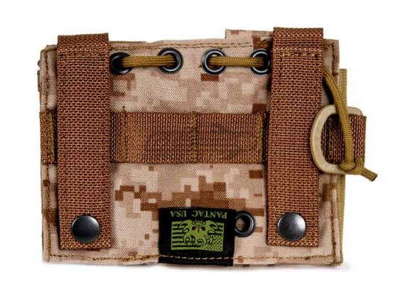 Pantac USA 1000D Cordura Molle Small Admin Pouch ( Desert Digital )